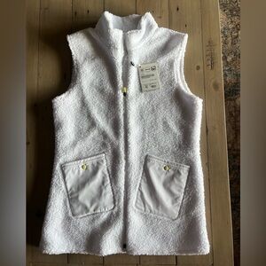 NWT FootJoy Women's Golf Sherpa Golf Vest 
Size Small